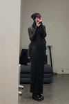 Boris Bidjan Saberi WDRESS2 Series Long Dress Series WDRESS2 FTT00001-HEI Black